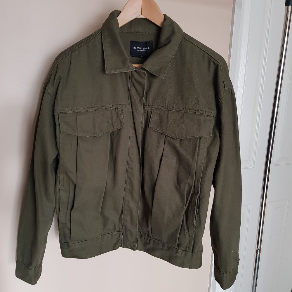 Brave sole denim jacket